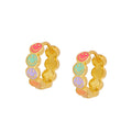 Multi-faceted earrings