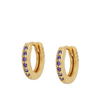 Pendientes Glass Violet