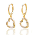 Pendientes Heart shine