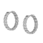 Pendientes big Silver