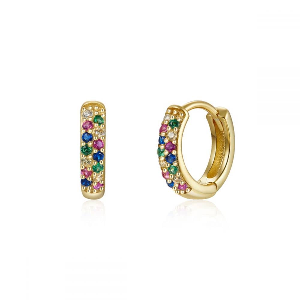 Pendientes double Iris