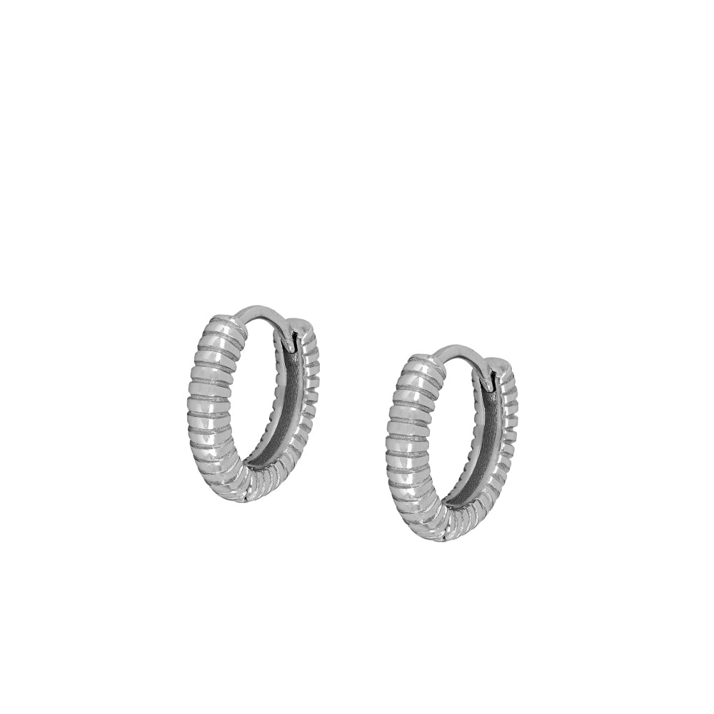 Pendientes Gusanillo Silver