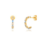 Pendientes Love Story Blue