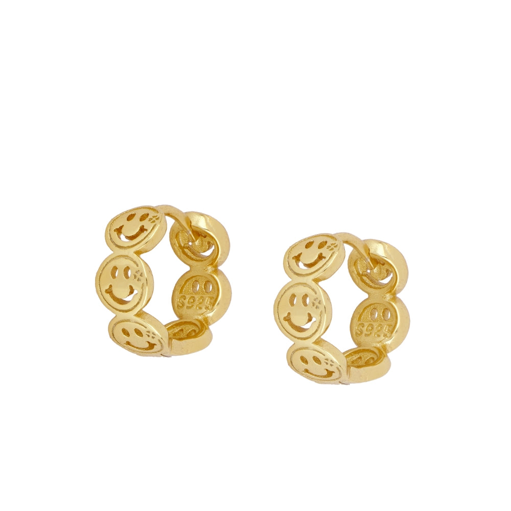 Pendientes multi Happy Face