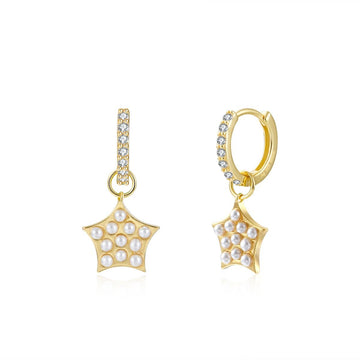 Classic stars earrings