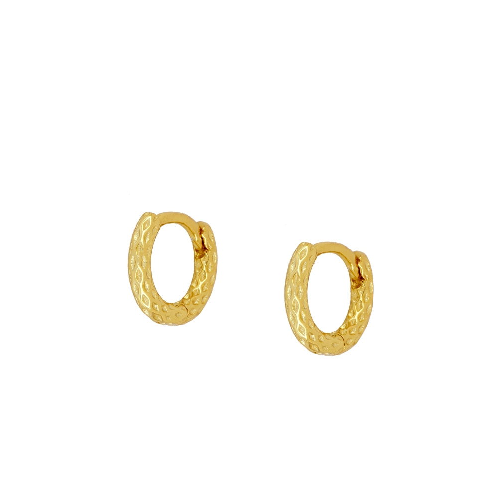 Pendientes textured mini