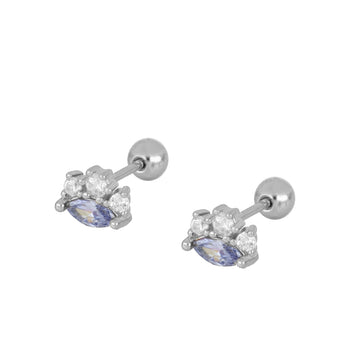 Piercing Dream Lavender Silver