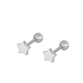 Piercing estrellitas silver
