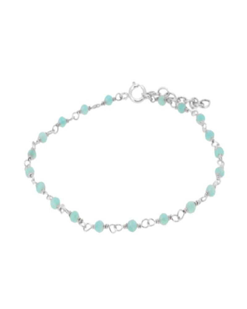 Pulsera Sea Amazonita Silver