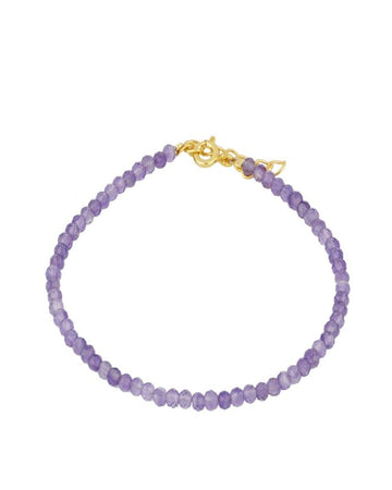 Amethyst mineral bracelet