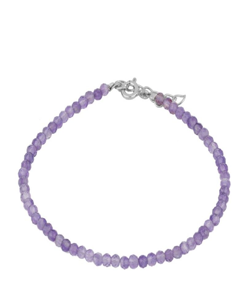 Amethyst mineral bracelet