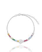 Pulsera Bora Bora Flower Silver
