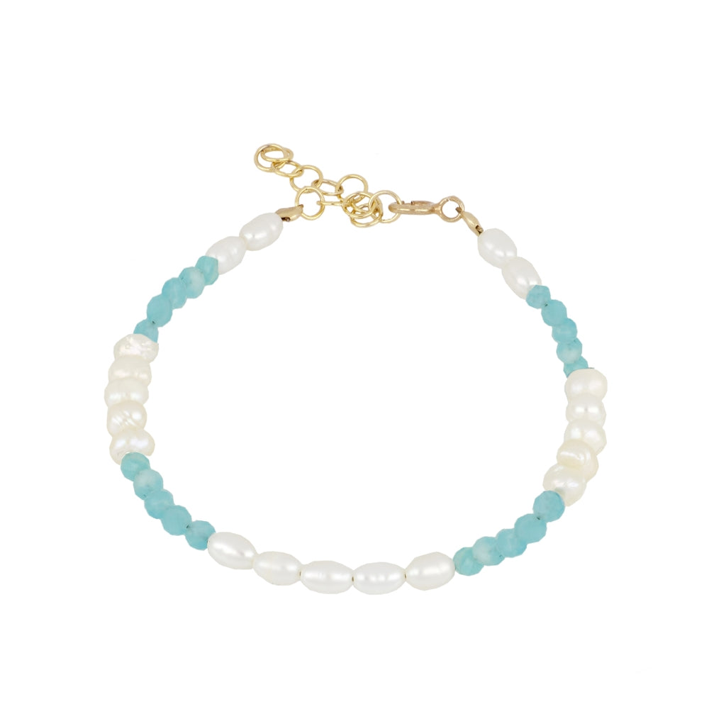 Classic combi amazonite bracelet