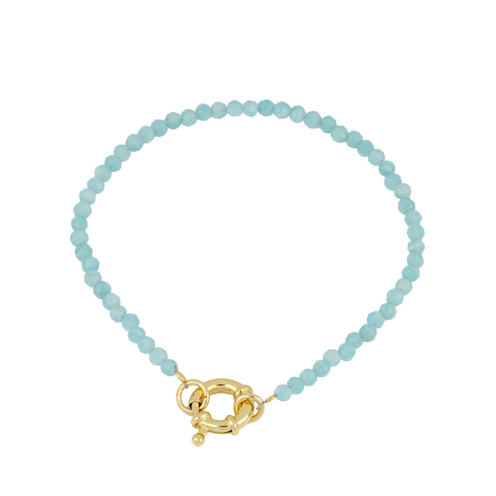 Pulsera Eternity mineral amazonita