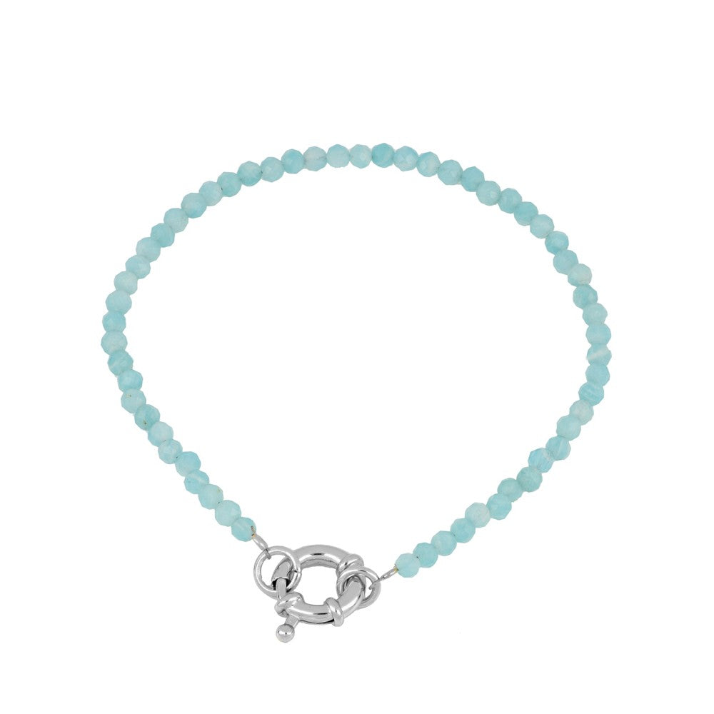Pulsera Eternity mineral amazonita