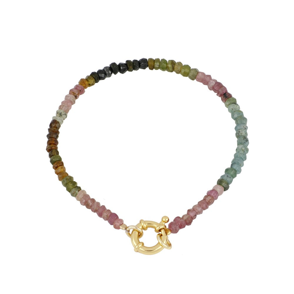 Pulsera Eternity mineral turmalina