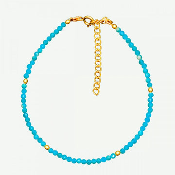 Turquoise mineral bracelet