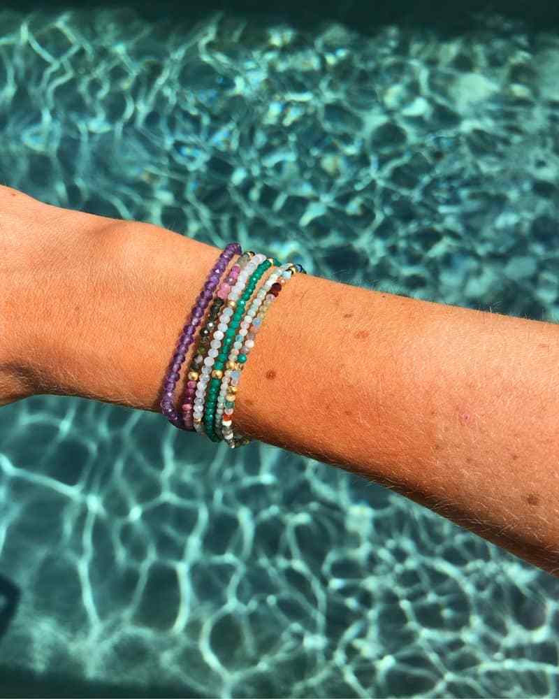 Pulsera mineral Amatista
