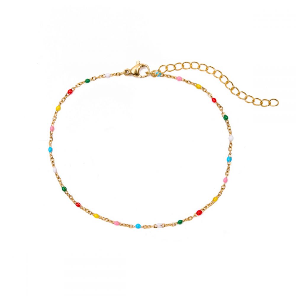Tobillera Enamel Multicolor Waterproof