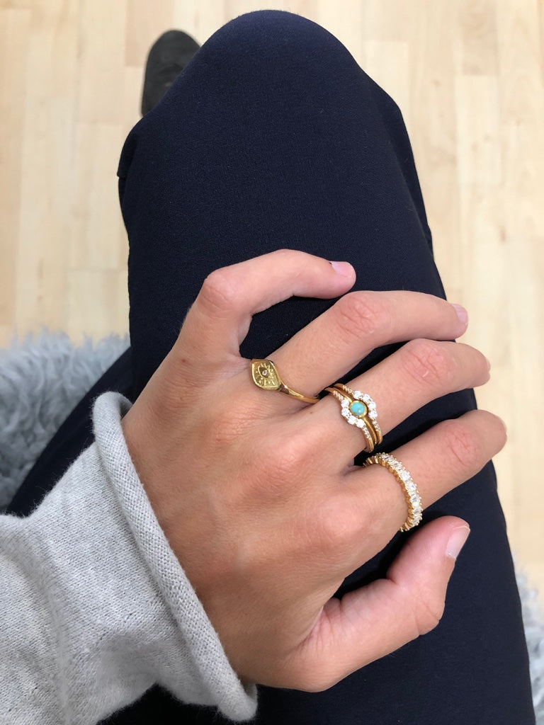 ANILLO ICE GOLD