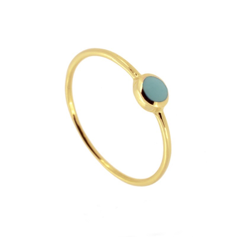 LIGHT TURQUOISE RING