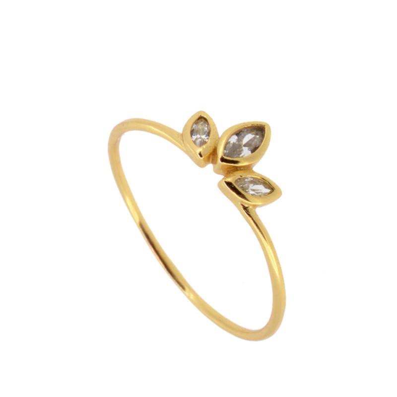 ANILLO TREBOL GOLD