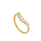ANILLO SHINE VINTAGE GOLD