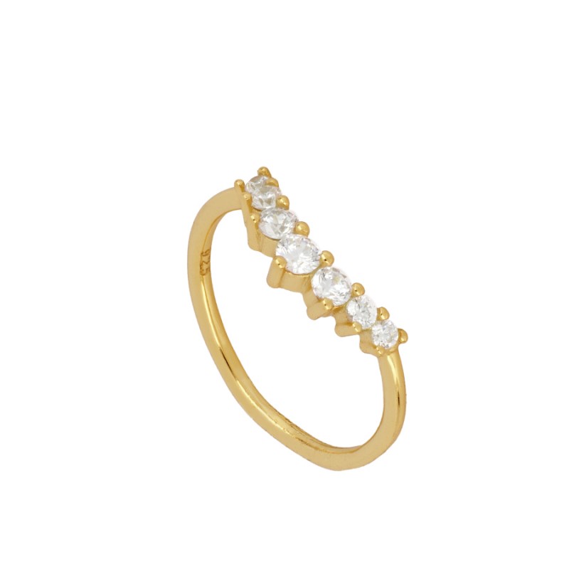 ANILLO SHINE VINTAGE GOLD