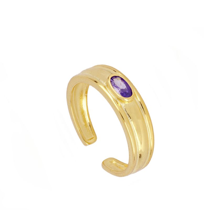 Sienna Purple Ring