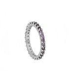 Anillo light Purple Silver