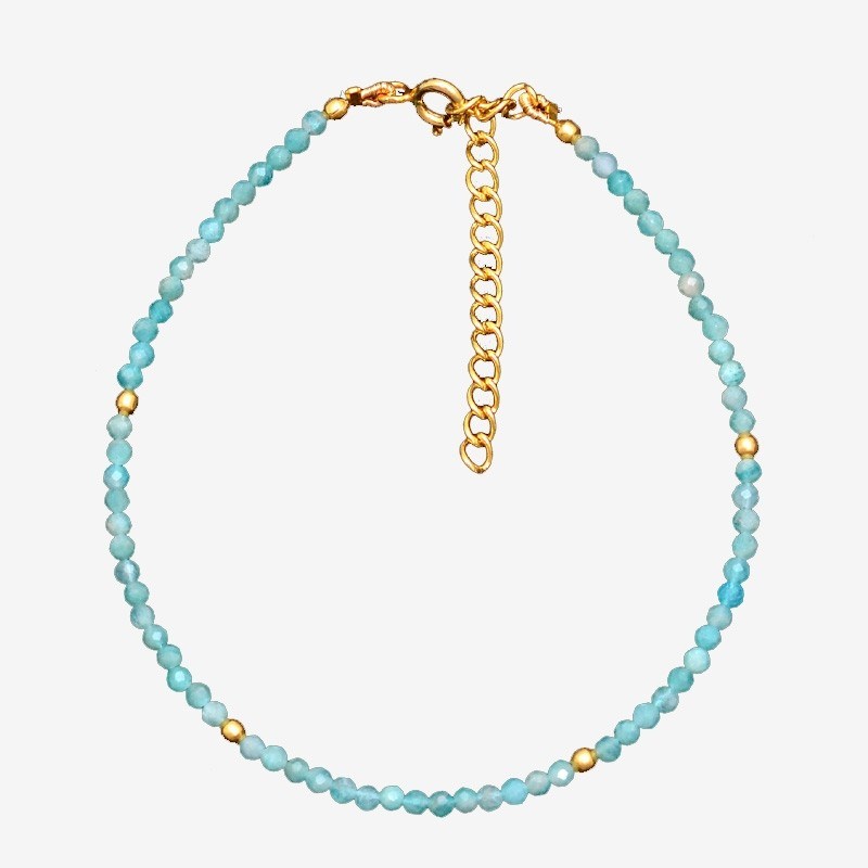 Pulsera mineral Amazonita