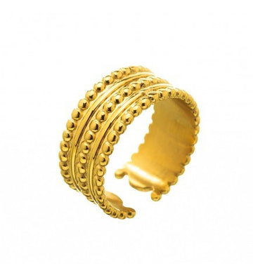 TRIPLE GOLD RING