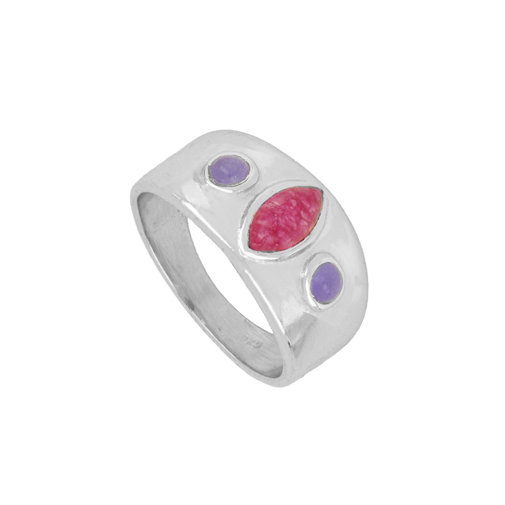 Anillo calipo fresa silver