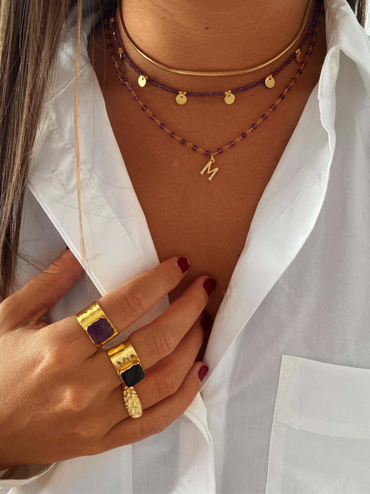 Conjunto Amatista (opcional conjunto o por separado)