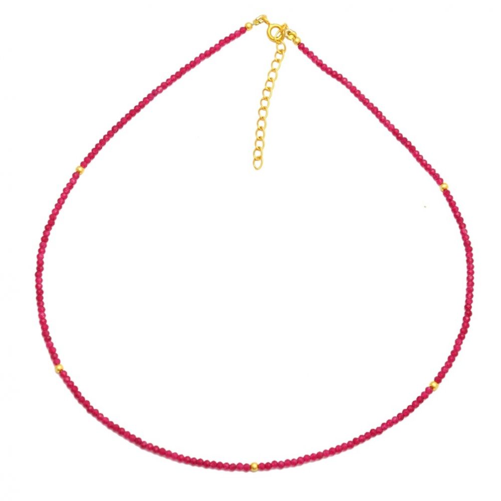 Chocker mineral Rubí