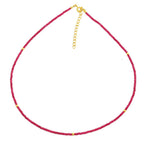 Chocker mineral Rubí