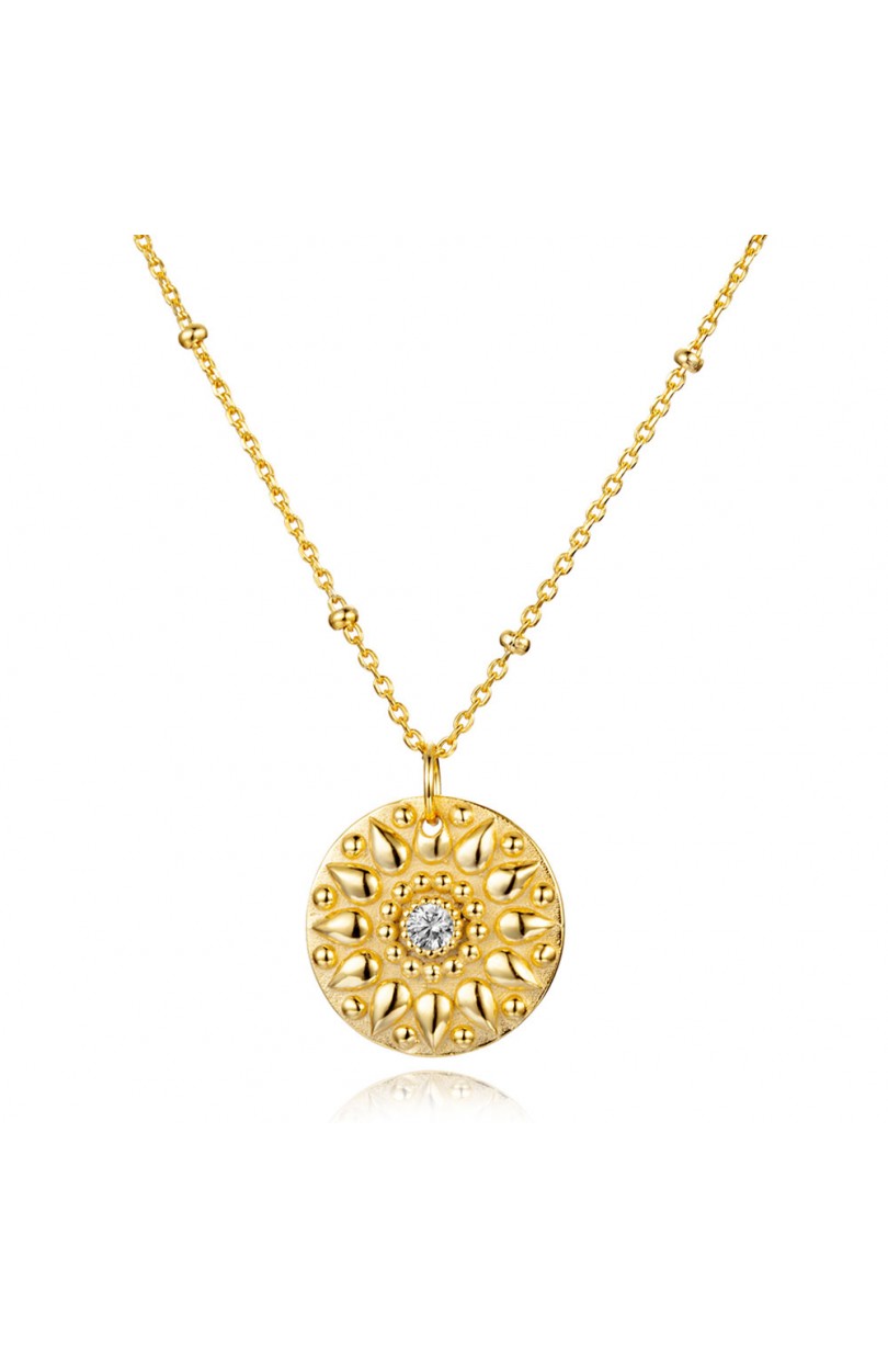 SUN ZIRCONIA NECKLACE