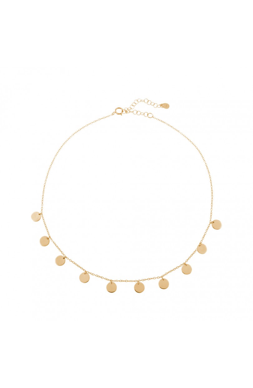 CHOCKER BIANCA GOLD