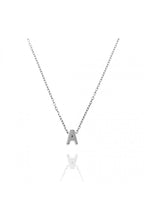 COLLAR INICIAL PLATA LISA