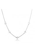 CHOKER "MINI MOON" SILVER