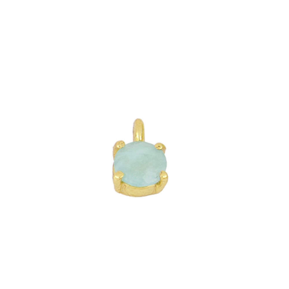Charm cuadradito mineral