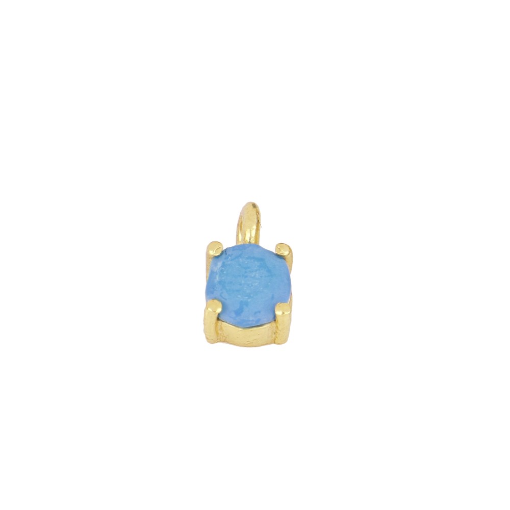 Charm cuadradito mineral