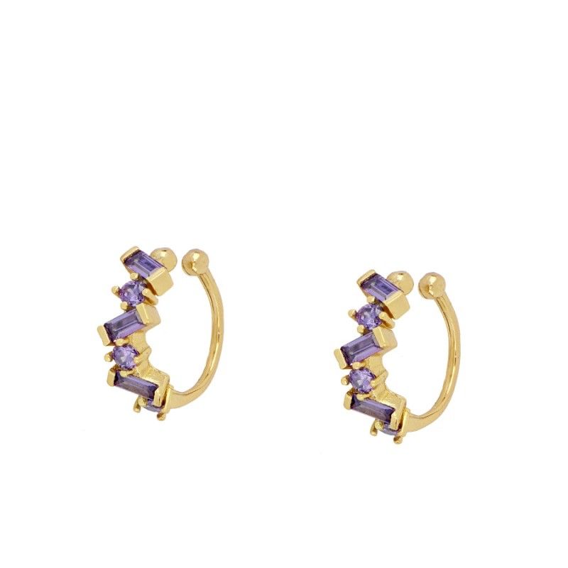 Earcuff light violet
