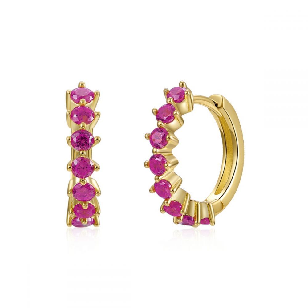 Pendientes Rome Rubí