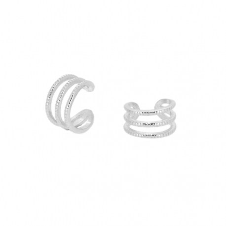 TRIPLE EARCUFF SILVER