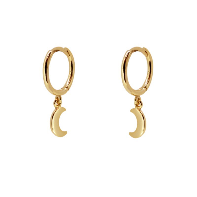 PENDIENTES ARITO MINI LUNITA