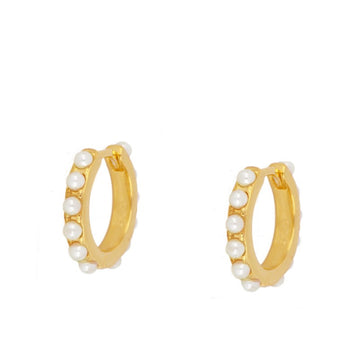 MINI ARITOS PERLAS GOLD