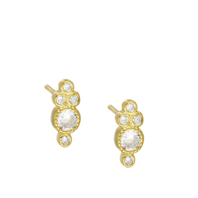 PENDIENTES WHITE DROP
