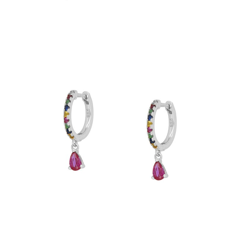 PENDIENTES CLEO IRIS SILVER