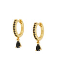 CLEO BLACK EARRINGS